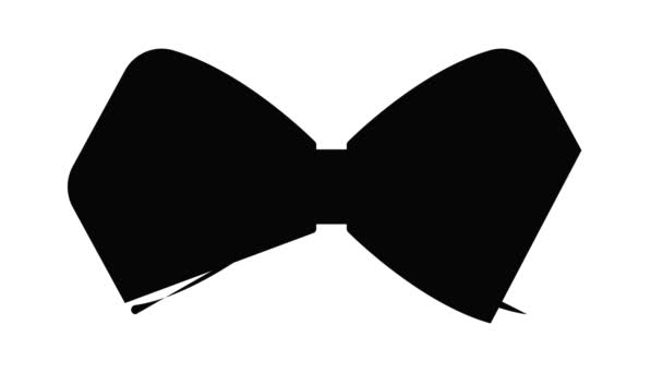 Bowtie icono de animación — Vídeos de Stock