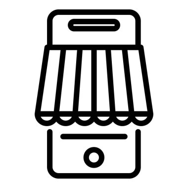 Mobil dükkan simgesi, taslak biçimi