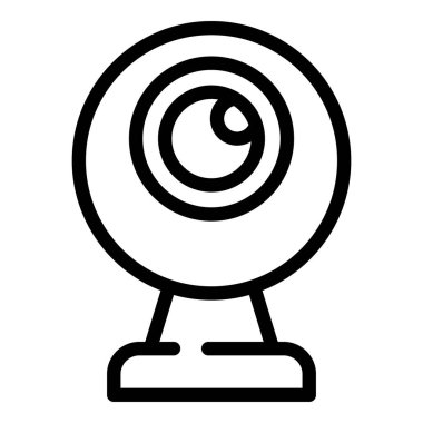 Web kamera simgesi, özet biçimi