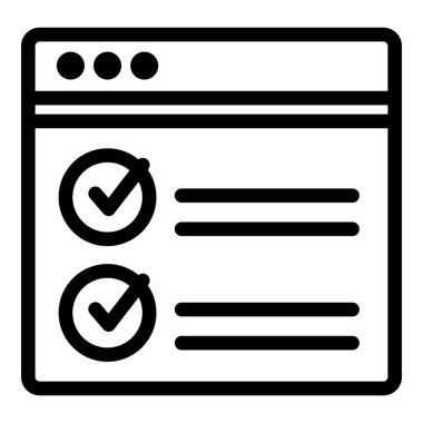 Çevrimiçi sayfa simgesi, özet biçimi