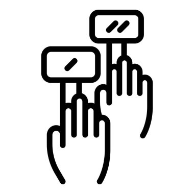 Açık artırma teklif simgesi, taslak biçimi