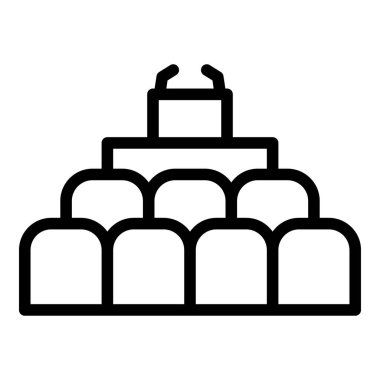 Açık arttırma ihale simgesi, taslak biçimi