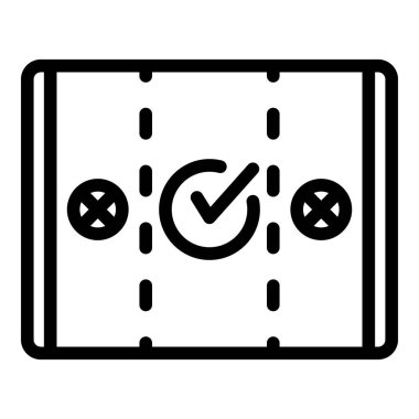 Teknik simgeyi onar, taslak biçimi