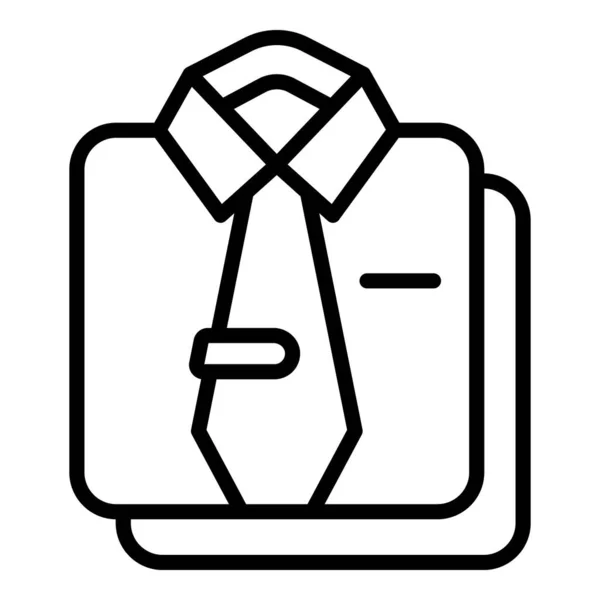 Ikona szytego garnituru, szkic stylu — Wektor stockowy