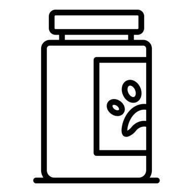 Kedi hekimliği simgesi, taslak biçimi