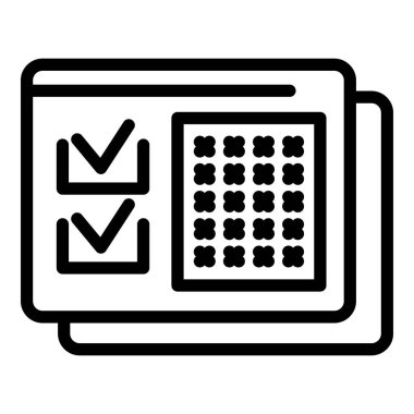 Yapılan parola simgesi, özet biçimi