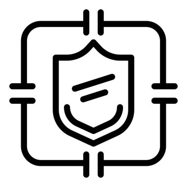 Kalkan yatırım simgesi, özet biçimi