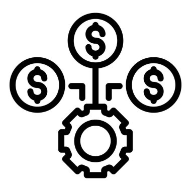 Para temettü simgesi, özet biçimi