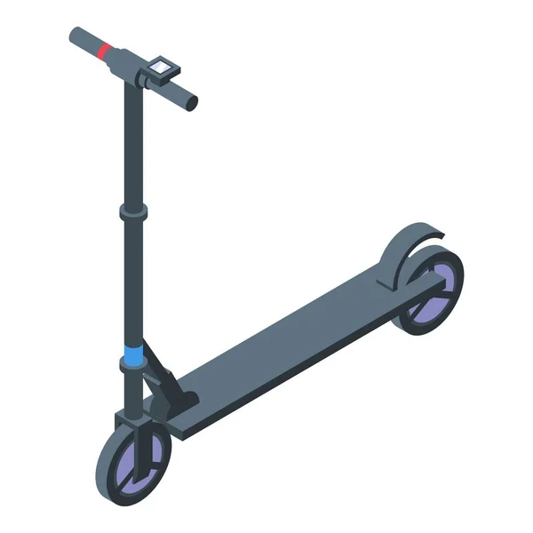 Actieve elektrische scooter pictogram, isometrische stijl — Stockvector