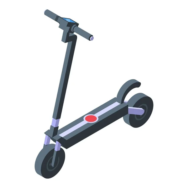 Mobilite elektrikli scooter simgesi, izometrik biçim — Stok Vektör