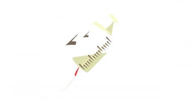 Şırınga simgesi canlandırması