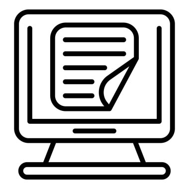 Sayfa okuma defteri simgesi, özet biçimi