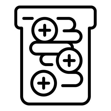 Çikolata ezmeli ekmek ikonu, özet tarzı