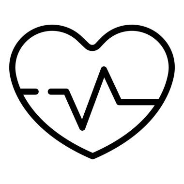 Kalp simgesini, taslak biçimini destekle