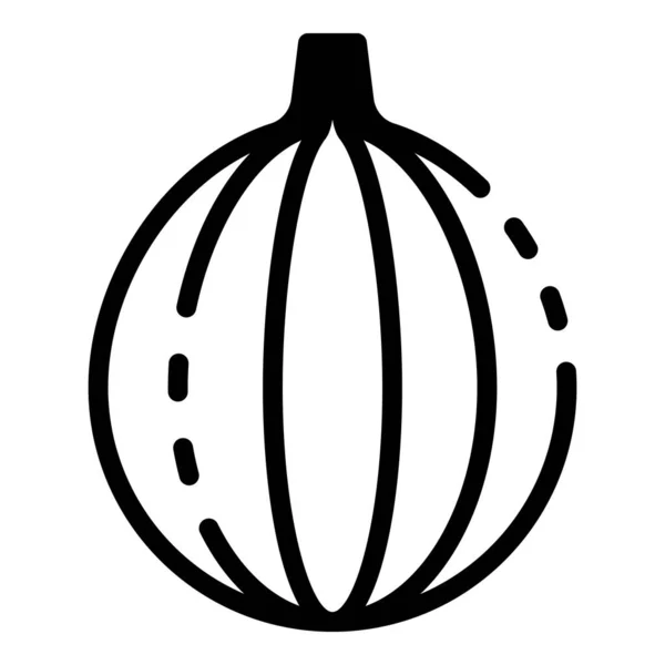 Rew fig icon, outline style — стоковый вектор