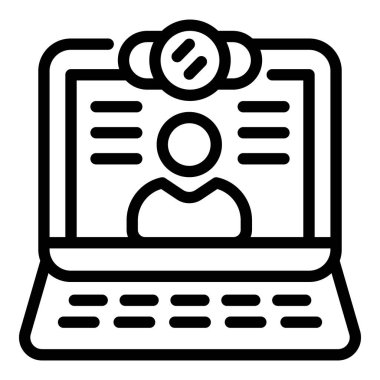 Video konferans simgesi, özet biçimi