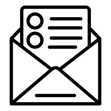 Zarf okul simgesi, özet biçimi