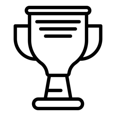 Ödül kupası simgesi, taslak biçimi