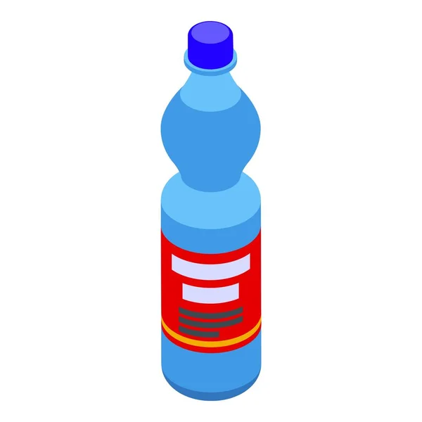 Sport voeding fles pictogram, isometrische stijl — Stockvector