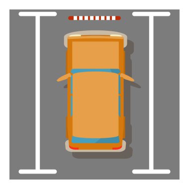 Turuncu cip simgesi, izometrik biçim