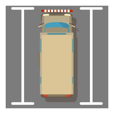 Karavan simgesi, izometrik biçim