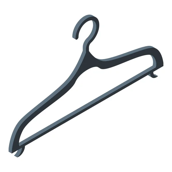 Kleiderbügel-Symbol, isometrischer Stil — Stockvektor