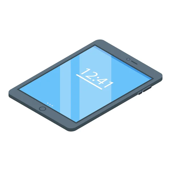 Tablet-Reparatur Entwicklungsikone, isometrischer Stil — Stockvektor