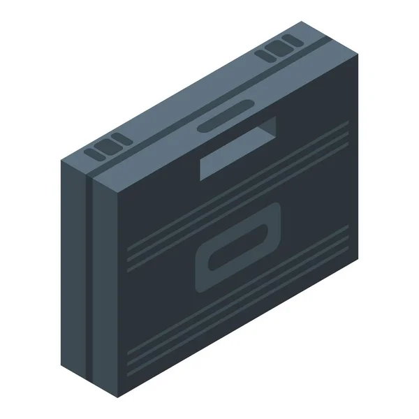 Fietsreparatie tool box icoon, isometrische stijl — Stockvector