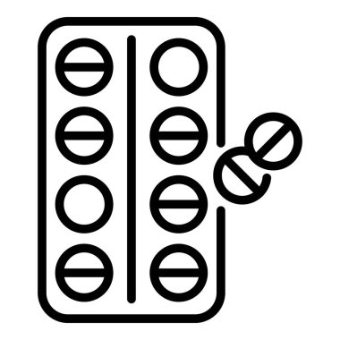 İlaç ikonu, taslak biçimi