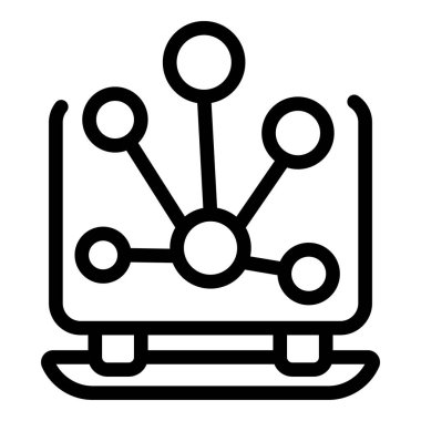 Çevrimiçi iş arama simgesi, özet biçimi