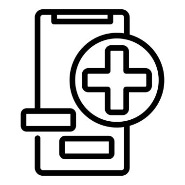 Gezici doktor servis simgesi, özet biçimi