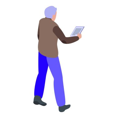 Rapor konuşma simgesi, izometrik biçimi tekrarla