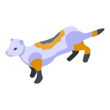 Amerikan vizon simgesi, izometrik biçim