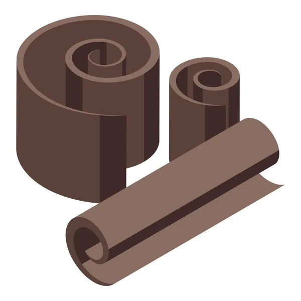 Schokoladen-Ikone, isometrischer Stil — Stockvektor