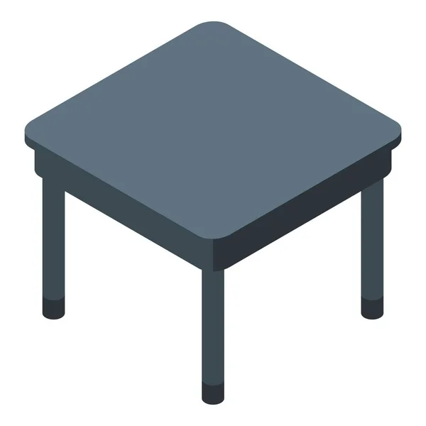 Icona del tavolino da caffè, stile isometrico — Vettoriale Stock