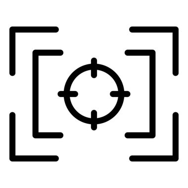 Orta odak simgesi, özet biçimi