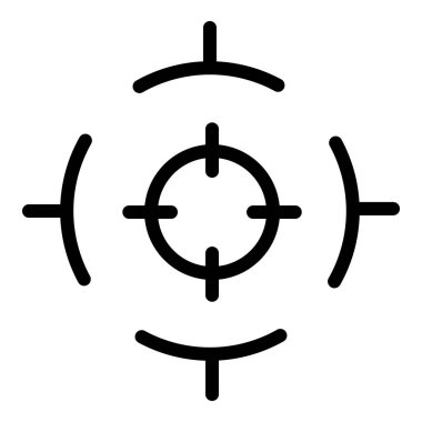 Odaklanma kipi simgesi, özet biçimi