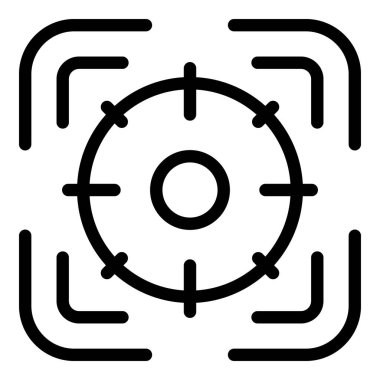 Dijital odak simgesi, özet biçimi