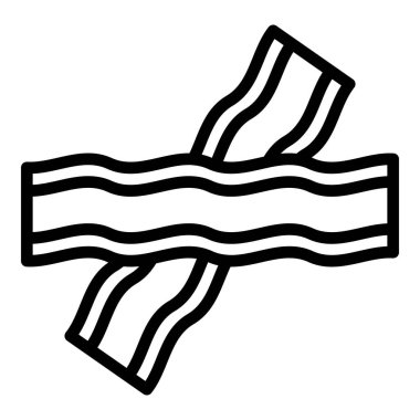 Pastırma dilimi simgesi, taslak biçimi