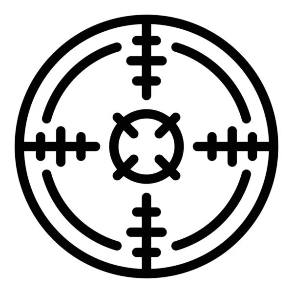 Kamera-Erfassung-Symbol, Umrissstil — Stockvektor