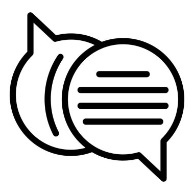 İşe alım sohbet simgesi, özet biçimi