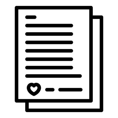 Charity belge simgesi, özet biçimi