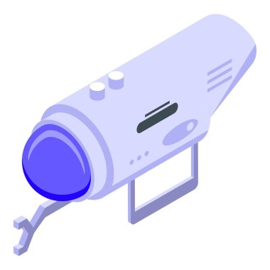 Dalış batiscaphe düzenleyici simgesi, izometrik biçimi