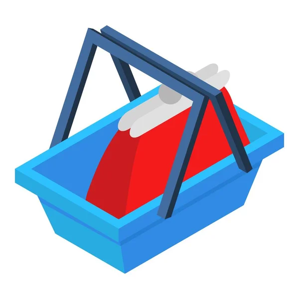 Shopping concept icon, isometric style — Stockový vektor