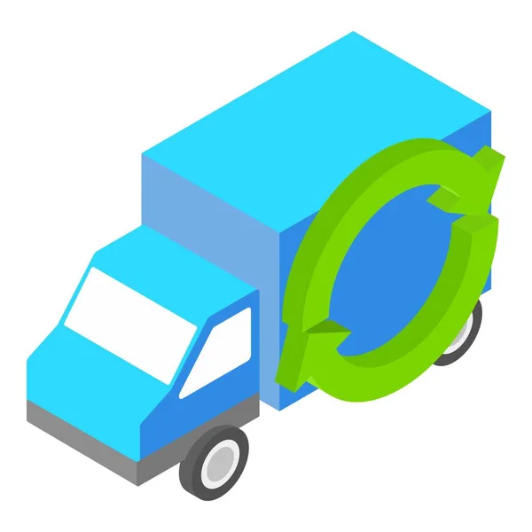 Delivery service icon, isometric style — Stock Vector