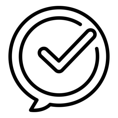 Onaylanmış tartışma simgesi, özet biçimi