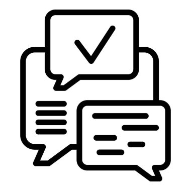 Okul grubu sohbet simgesi, özet biçimi