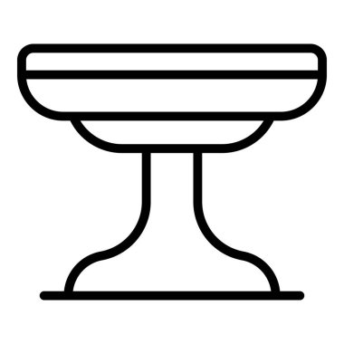 İç yuvarlak tablo simgesi, özet biçimi