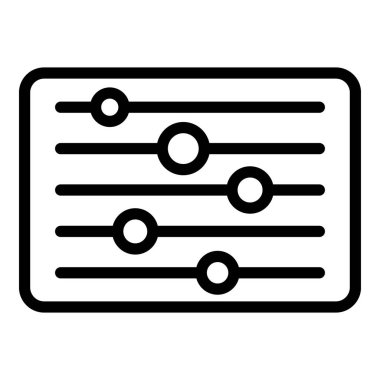 Aygıt denetim düğmeleri simgesi, taslak biçimi