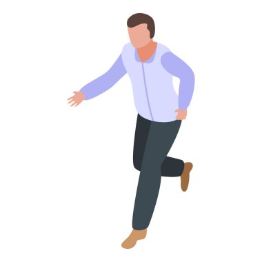 Başarı fırsatı simgesi, izometrik biçim